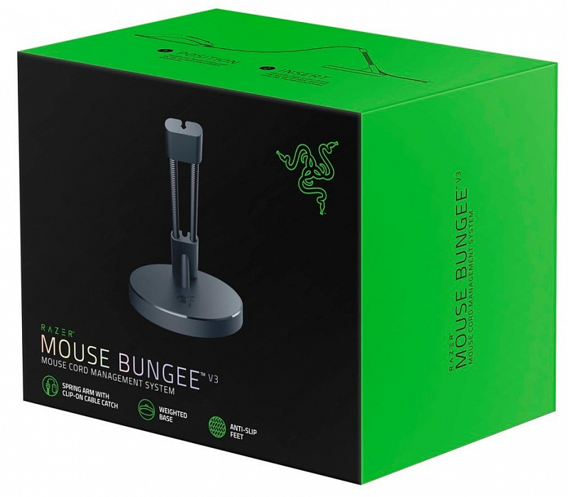 Держатель провода Razer Mouse Bungee V3 (RC21-01560100-R3M1) купить в интернет-магазине icover