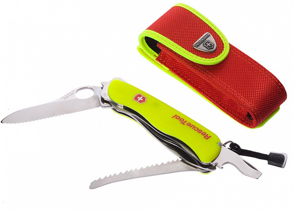 Victorinox Rescue Tool (0.8623.N) - швейцарский нож (Yellow) купить в интернет-магазине icover