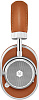 Bluetooth-наушники с микрофоном Master&Dynamic MW65 ANC (Silver Metal/Brown Leather) купить в интернет-магазине icover