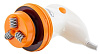 Антицеллюлитный массажер Gezatone Body Shaper AMG121 (White/Orange) купить в интернет-магазине icover