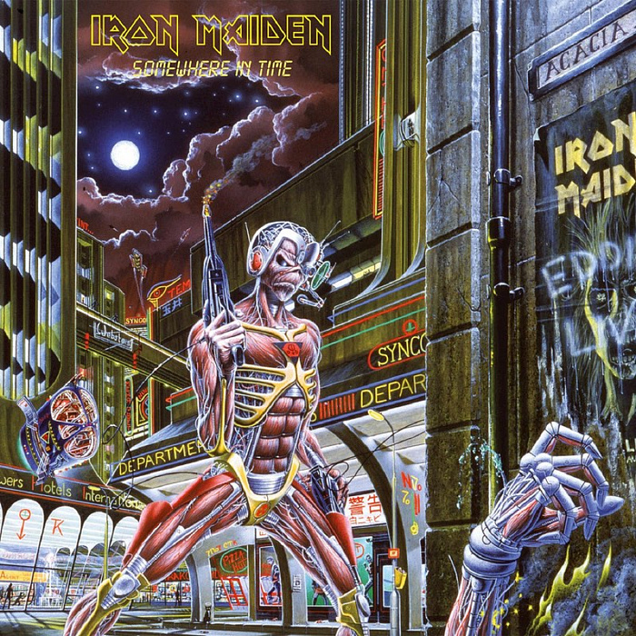 Виниловая пластинка Iron Maiden - Somewhere in Time (1986) купить в интернет-магазине icover
