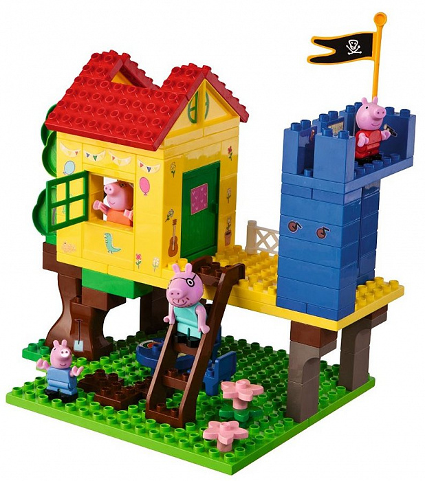 Конструктор PlayBIG Bloxx Peppa Pig Дом на дереве (57077) купить в интернет-магазине icover