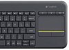 Беспроводная клавиатура Logitech Wireless Touch Keyboard K400 Plus 920-007147 (Dark) купить в интернет-магазине icover