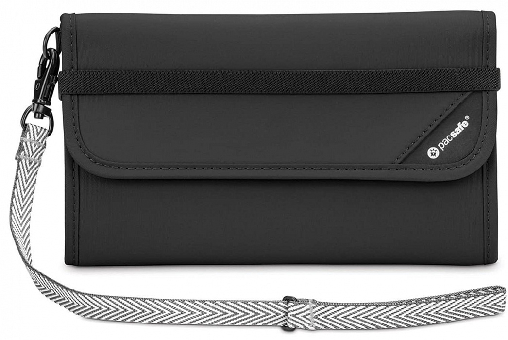 Кошелек Pacsafe RFIDsafe V250 (Black) купить в интернет-магазине icover