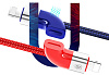 Двойной кабель для iPod, iPhone, iPad Baseus Couple Magnetic Lightning 1m (Red/Blue) купить в интернет-магазине icover