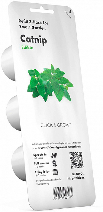Комплект картриджей Click & Grow Кошачья мята 3 Pack купить в интернет-магазине icover