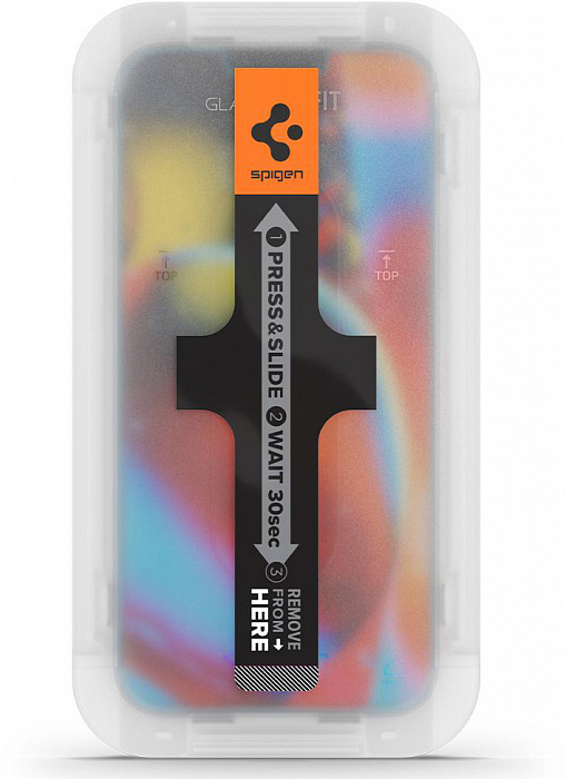 Защитное стекло Spigen Glas.tR EZ Fit Slim 2 Pack (AGL03375) для iPhone 14 Plus/13 Pro Max (Clear) купить в интернет-магазине icover