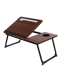 Столик/подставка для ноутбука Ridberg LPD01-24 (Dark Brown) купить в интернет-магазине icover