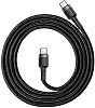 Кабель Baseus Cafule (CATKLF-GG1) USB Type C 1m (Black) купить в интернет-магазине icover