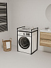 Стеллаж лофт для стиральной и сушильной машины RIDBERG CHICO (Rock/Black) купить в интернет-магазине icover