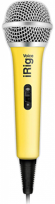 Вокальный микрофон IK Multimedia iRig Voice (Yellow) купить в интернет-магазине icover