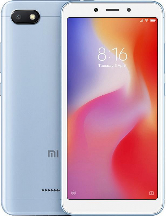 Смартфон Xiaomi Redmi 6A 16Gb M1804C3CG (Blue) купить в интернет-магазине icover