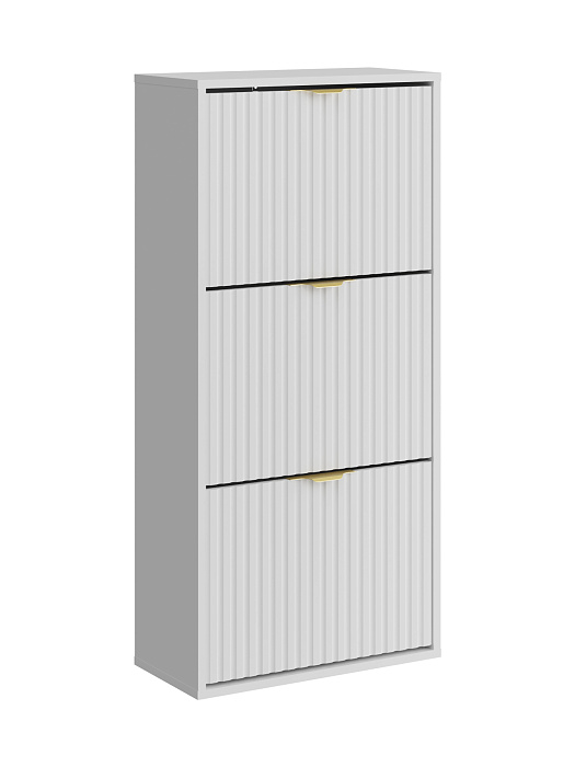 Обувница RIDBERG LUGANO 3Я (White/Gold) купить в интернет-магазине icover