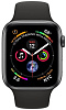Умные часы Apple Watch Series 4 40 mm (Space Grey/Black) купить в интернет-магазине icover