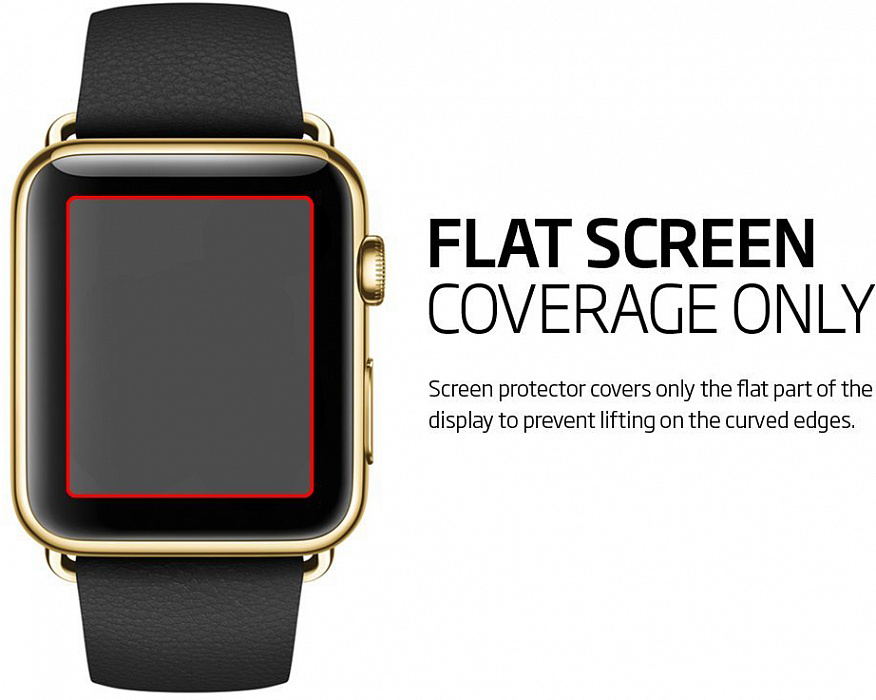 Spigen LCD Film Crystal CR (SGP11482) - защитная пленка для Apple Watch 38mm купить в интернет-магазине icover