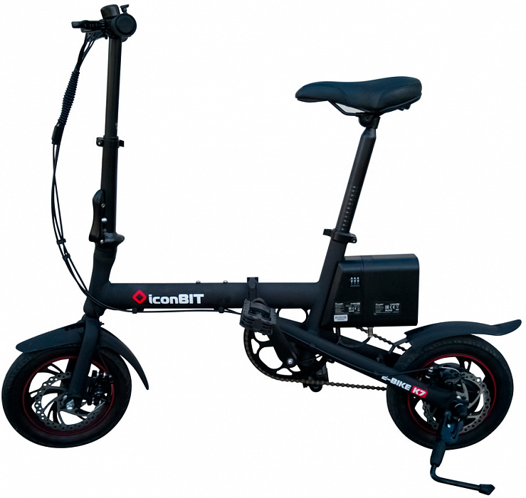 Электровелосипед iconBIT E-BIKE K7 (Black) купить в интернет-магазине icover