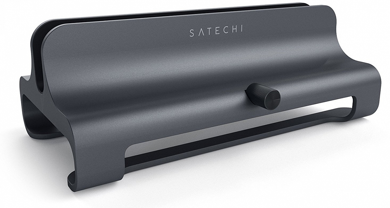 Подставка Satechi Universal Vertical Aluminum (ST-ALVLSM) для ноутбука (Space Gray) купить в интернет-магазине icover