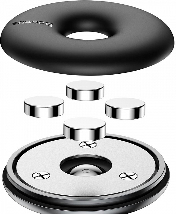 Автомобильный держатель Baseus Star Ring Magnetic Car Bracket SUHQ-01 (Black) купить в интернет-магазине icover