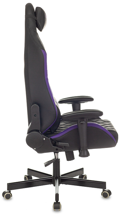 Игровое кресло Бюрократ Knight EXPLORE (Black/Purple) купить в интернет-магазине icover