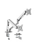 Кронштейн для монитора Ridberg Monitor Arm LDT109-C024E (Silver/White) купить в интернет-магазине icover