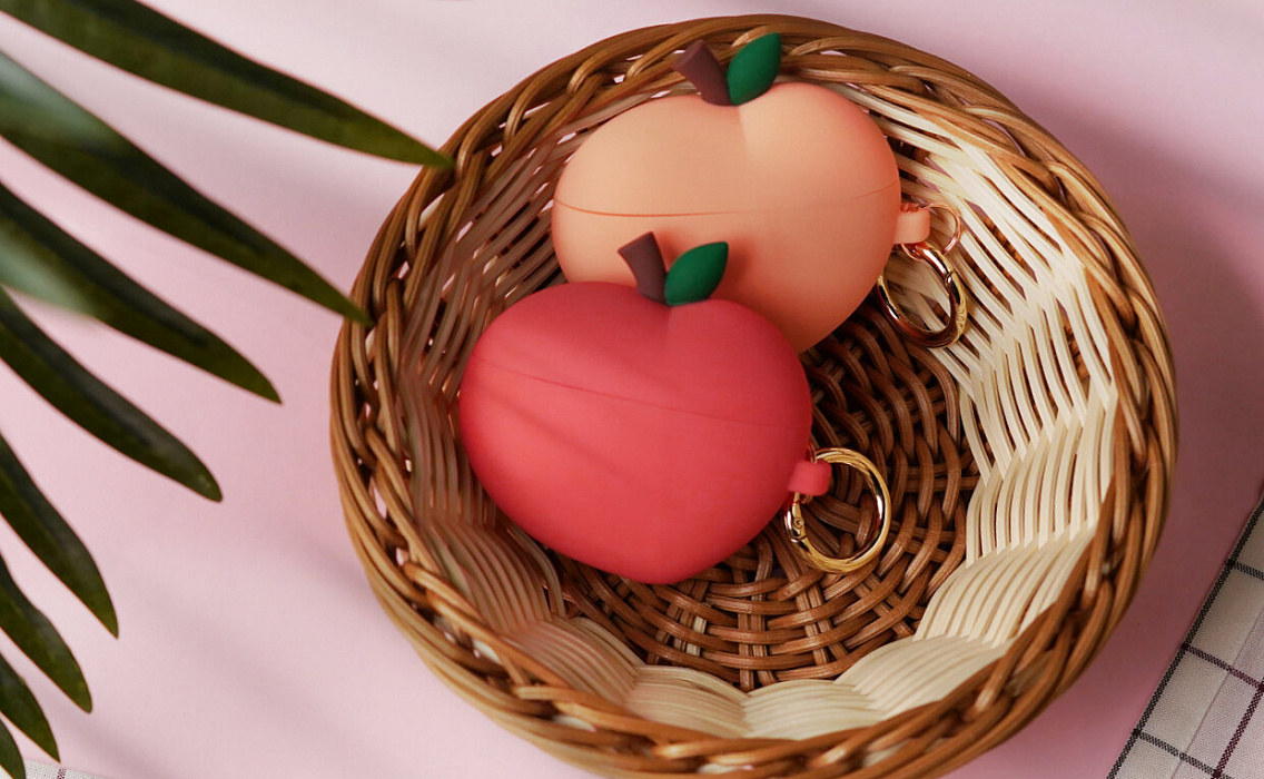 Чехол Elago Silicone Peach (EAPP-PEACH-PE) для AirPods Pro (Peach) купить в интернет-магазине icover