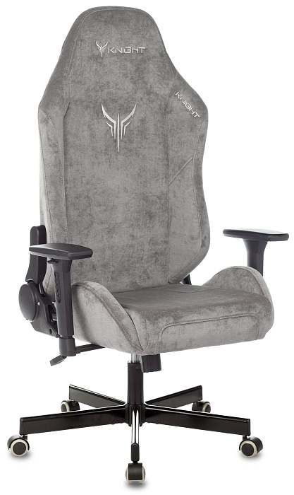 Игровое кресло Бюрократ Knight N1 Fabric (Grey) купить в интернет-магазине icover