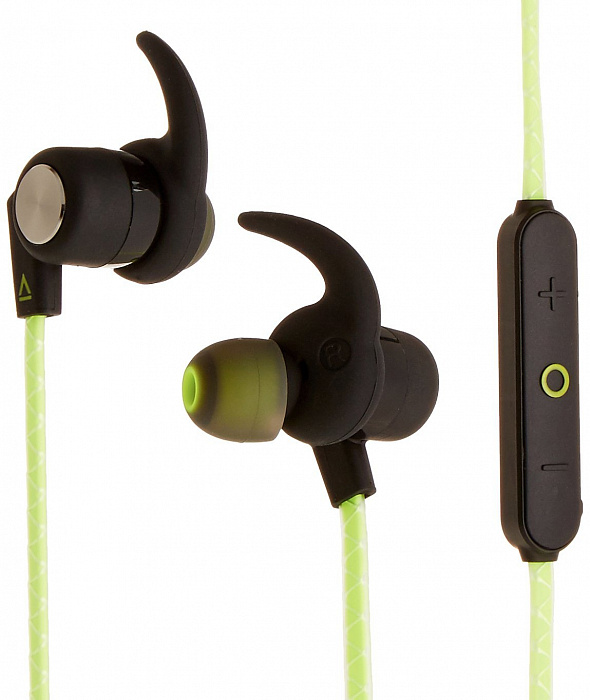 Спортивные беспроводные наушники Creative Outlier Sports (Green) купить в интернет-магазине icover