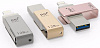 PQI iConnect mini 128Gb (6I04-128GR2001) - внешний накопитель (Gold) купить в интернет-магазине icover
