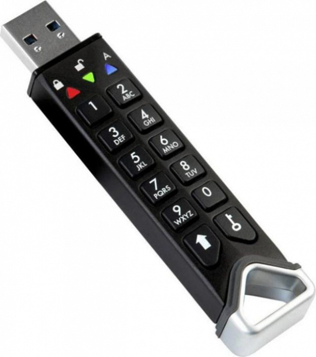 Защищенный USB-накопитель iStorage DatAshur Pro 2 16Gb (Black) купить в интернет-магазине icover