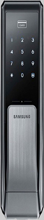 Электронный дверной замок с ручкой Samsung SHS-P717 XBK/EN (Black) купить в интернет-магазине icover