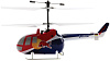 Blade Red Bull BO-105 CB CX RTF - радиоуправляемый вертолет (Red) купить в интернет-магазине icover
