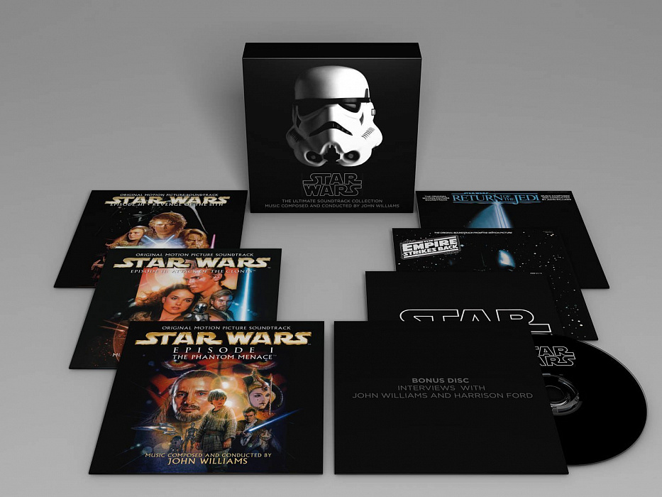Виниловая пластинка John Williams - Star Wars: The Ultimate Soundtrack Collection (2016) купить в интернет-магазине icover