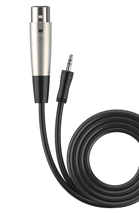 Кабель для микрофонов универсальный Fifine L1 XLR to 3.5 (Black) купить в интернет-магазине icover