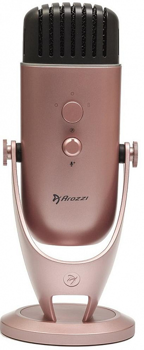Цифровой микрофон Arozzi Colonna (Rose Gold) купить в интернет-магазине icover