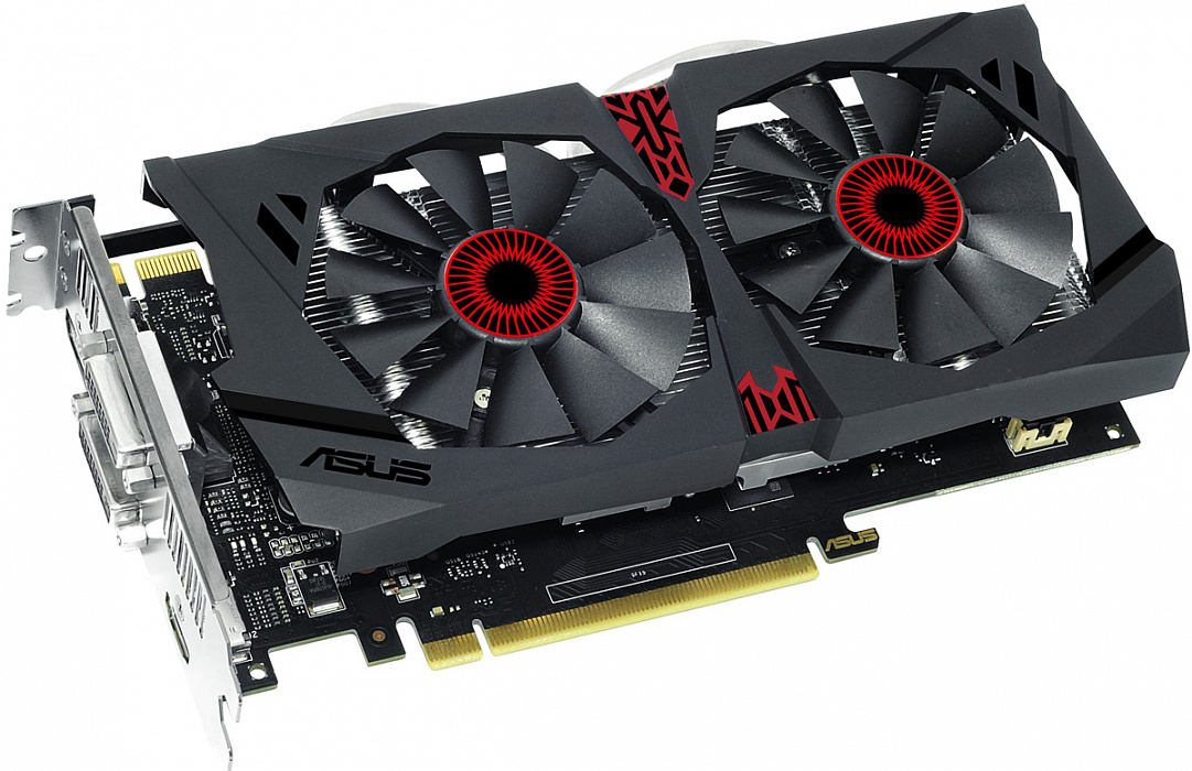 Видеокарта Asus GeForce GTX 950 STRIX 2Gb 128bit (STRIX-GTX950-DC2OC-2GD5-GAMING) купить в интернет-магазине icover