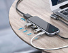 USB-концентратор Baseus Multi-functional Hub (CAHUB-BZ0G) USB-C to HDMI/3xUSB 3.0/PD (Deep Grey) купить в интернет-магазине icover