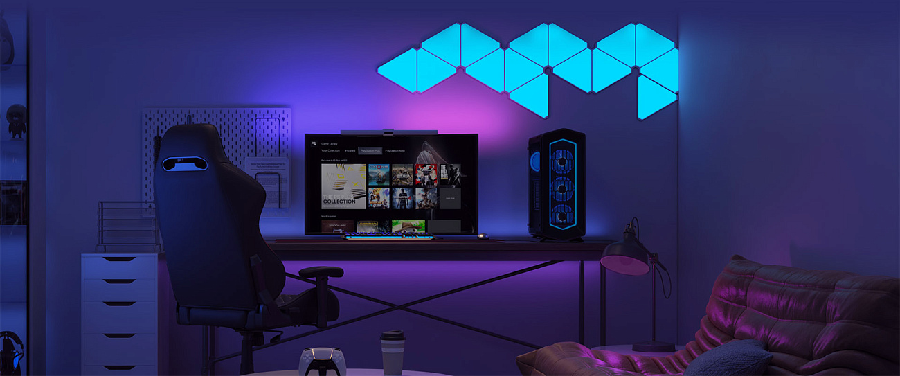 Умная световая панель Yeelight Smart Light Panels 6 шт. (Multicolor) купить в интернет-магазине icover