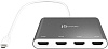 Переходник j5create JCA366 USB-C to 4xHDMI (Silver) купить в интернет-магазине icover