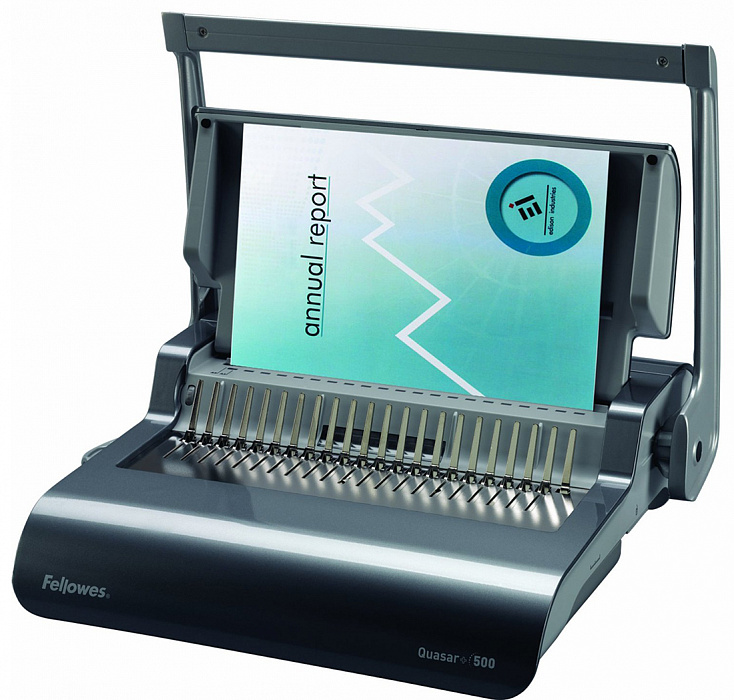 Переплетчик Fellowes Quasar+ FS-56277 (Grey) купить в интернет-магазине icover