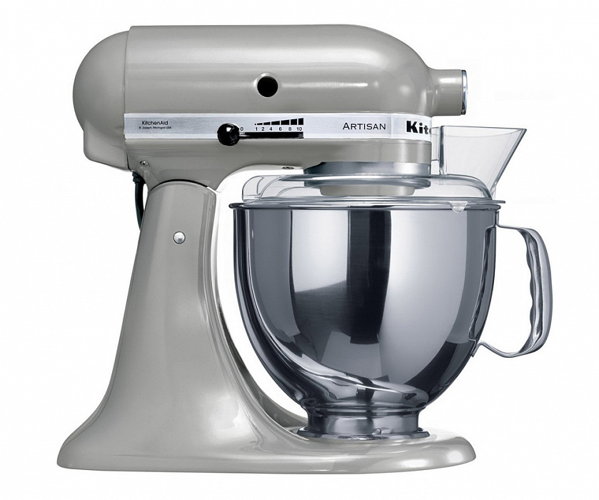 KitchenAid Artisan (5KSM150PSEMC) - планетарный миксер (Metallic Chrome) купить в интернет-магазине icover