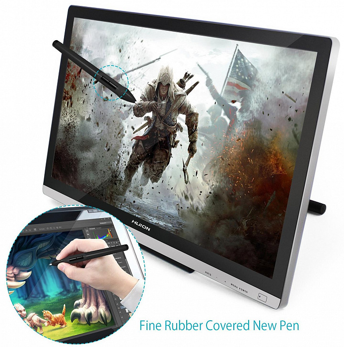 Графический планшет Huion Kamvas GT-220 v2 21.5'' (Black/Silver) купить в интернет-магазине icover