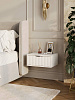 Тумба подвесная RIDBERG LUGANO (460) 1Я (White/Black) купить в интернет-магазине icover
