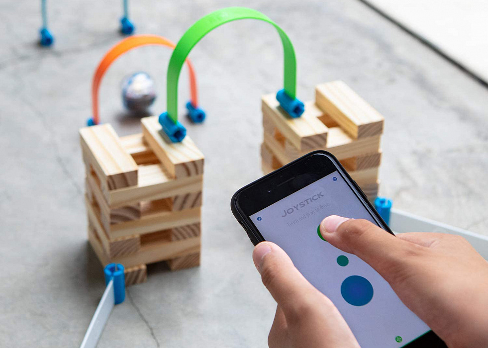 Радиоуправляемый шар Sphero Mini Activity Kit (Transparent) купить в интернет-магазине icover