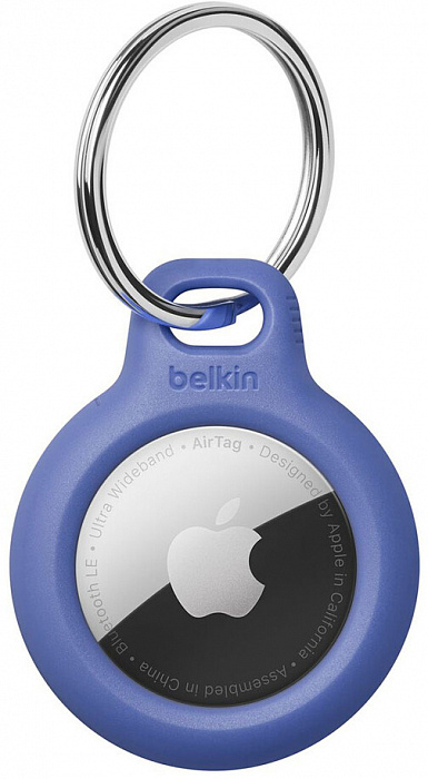 Держатель с кольцом Belkin Secure Holder Key Ring (F8W973btBLU) для Apple AirTag (Blue) купить в интернет-магазине icover