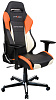 Компьютерное кресло DXRacer OH/DM61/NWO (Black/White/Orange) купить в интернет-магазине icover