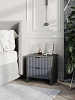 Тумба Ridberg LUGANO 2Я 2 шт. (Graphite Grey/Black) купить в интернет-магазине icover