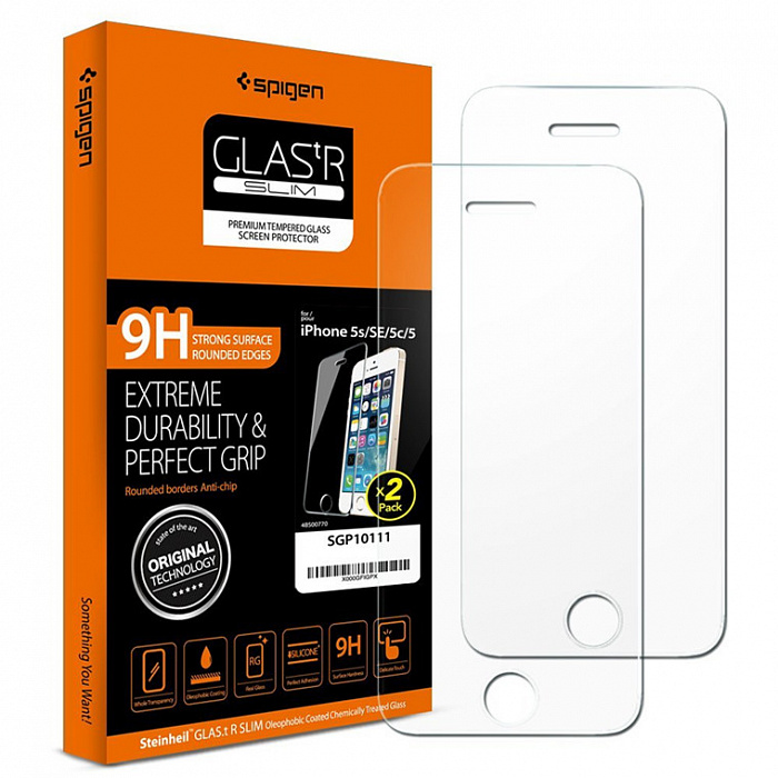Защитное покрытие SGP Oleophobic Coated Tempered Glass GLAS.tR SLIM (SGP10111) для iPhone 5/5S купить в интернет-магазине icover