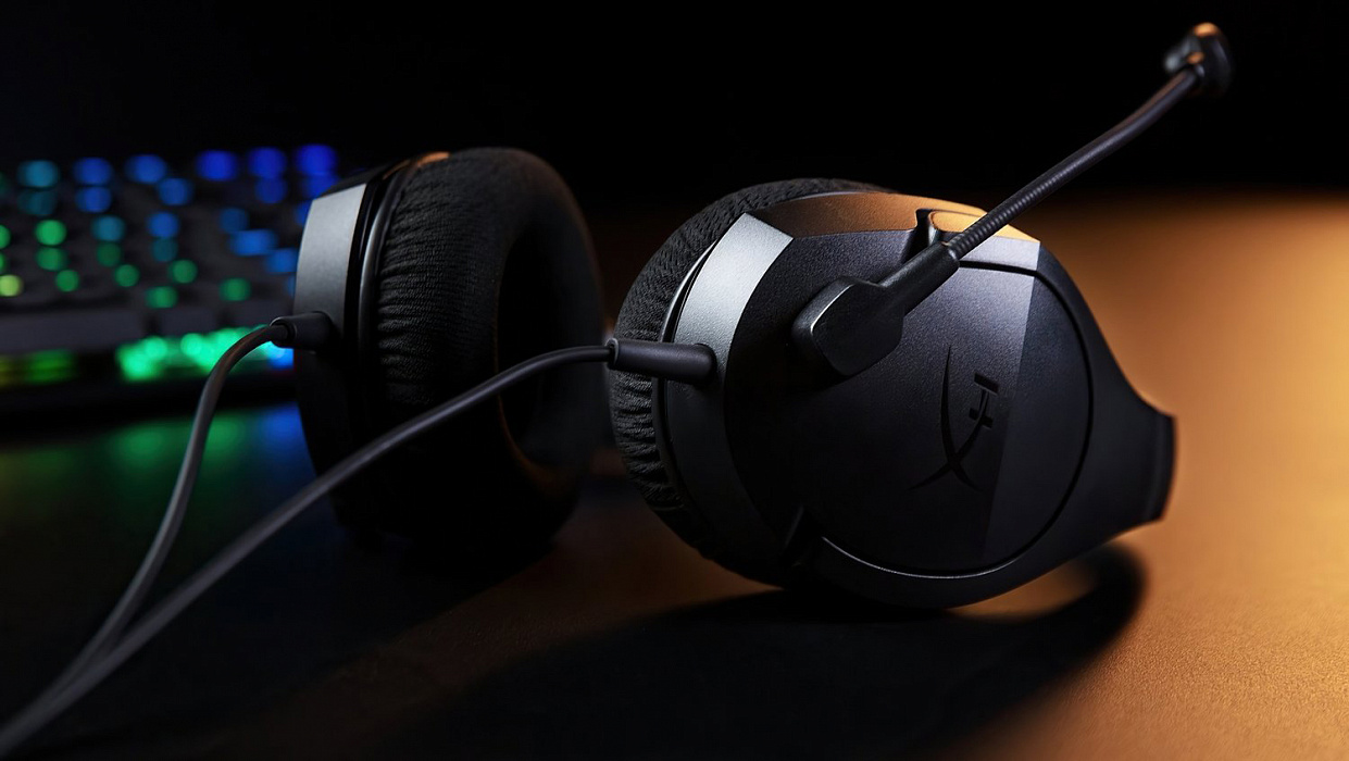Игровая гарнитура HyperX Cloud Stinger Core HX-HSCSC2-BK/WW (Black) купить в интернет-магазине icover