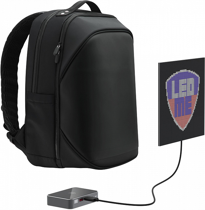 Рюкзак с LED-панелью Prestigio LEDme для ноутбука 15.6" (Black) купить в интернет-магазине icover