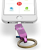 Флеш-накопитель ADAM elements iKlips Duo+ 32Gb (Purple) купить в интернет-магазине icover